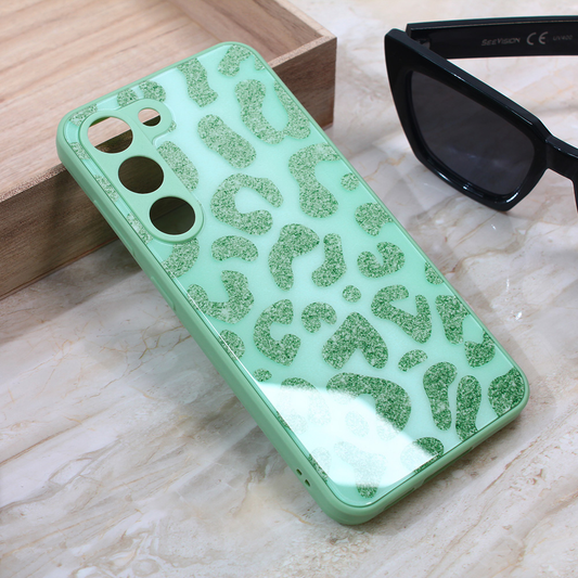 Torbica Shiny glass za Samsung S911B Galaxy S23 svetlo zelena
