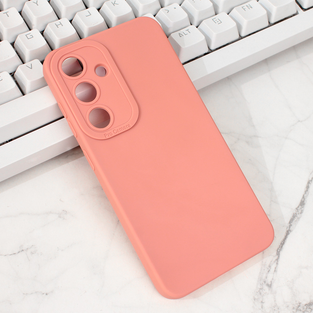 Torbica Silikon Pro Camera za Samsung S921B Galaxy S24 roze