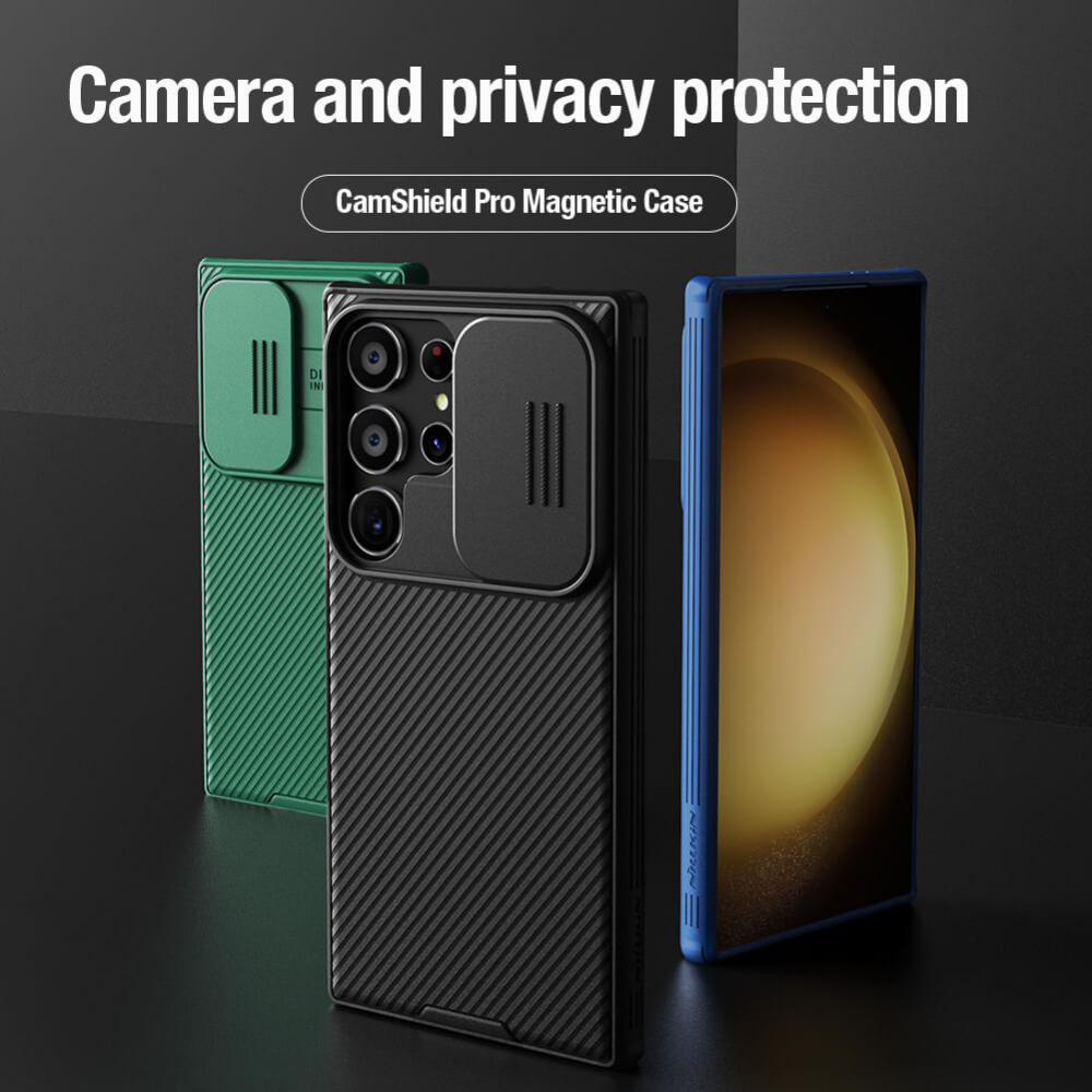 Torbica Nillkin CamShield Pro Magnetic za Samsung S928B Galaxy S24 Ultra crna