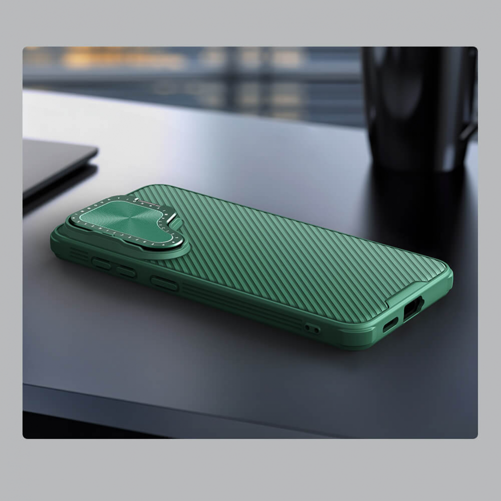 Torbica Nillkin CamShield Prop Magnetic za Samsung S921B Galaxy S24 zelena
