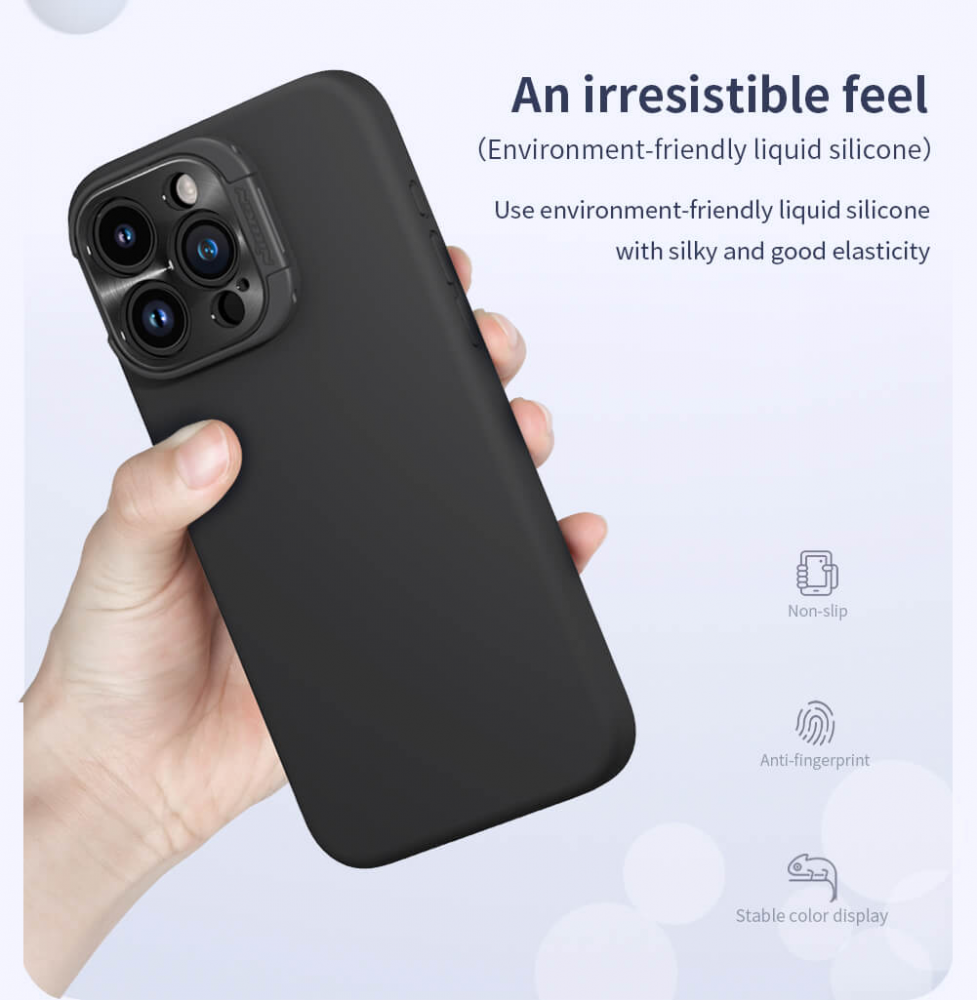 Torbica Nillkin Lens Wing Magnetic za iPhone 15 Pro Max 6.7 ljubicasta