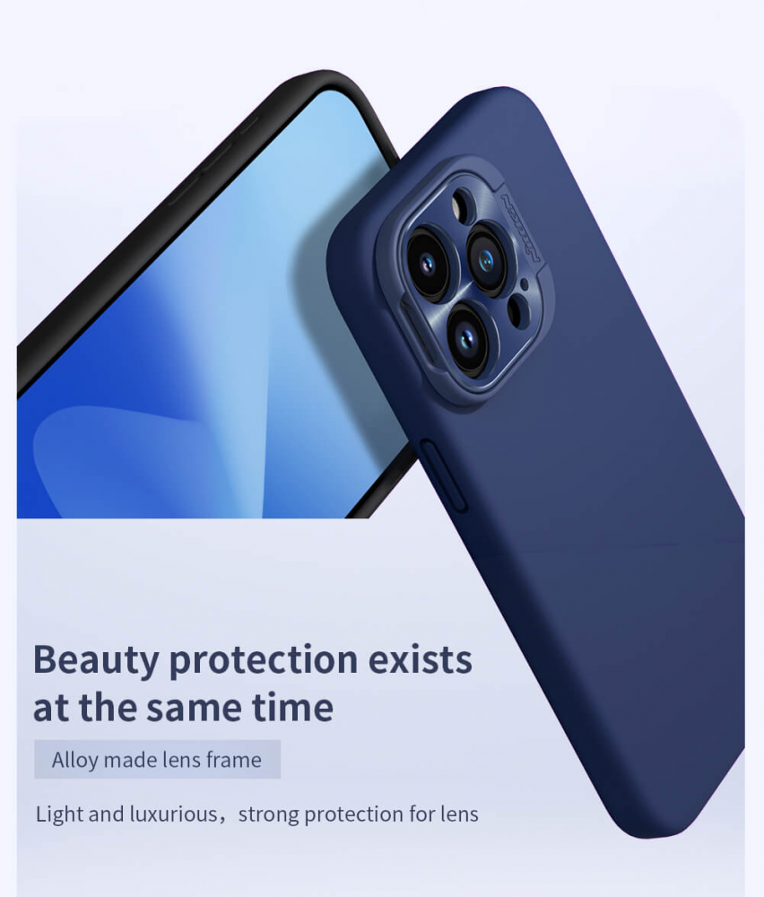 Torbica Nillkin Lens Wing Magnetic za iPhone 15 Pro Max 6.7 plava