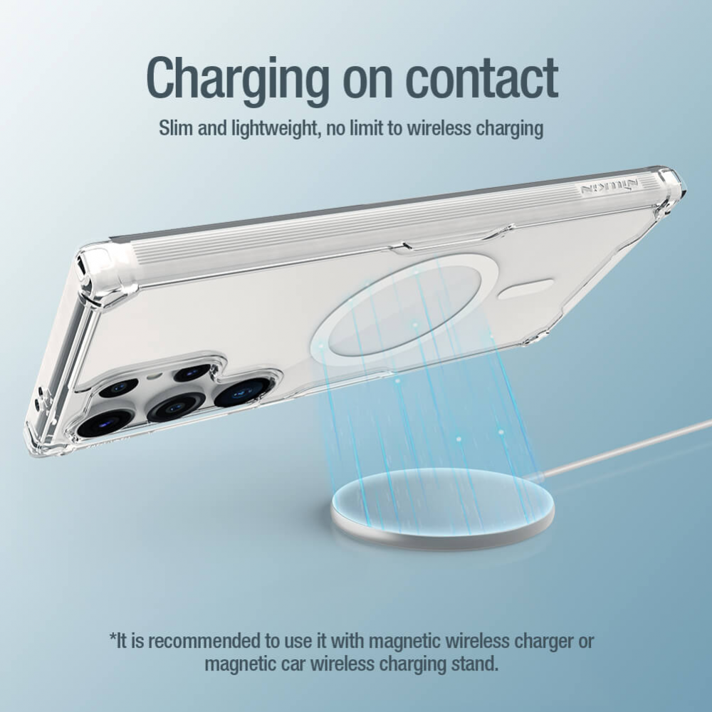 Torbica Nillkin Nature Pro Magnetic za Samsung S928B Galaxy S24 Ultra transparent