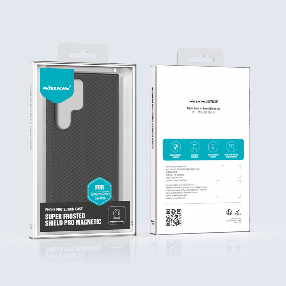 Torbica Nillkin Scrub Pro Magnetic za Samsung S928B Galaxy S24 Ultra crna