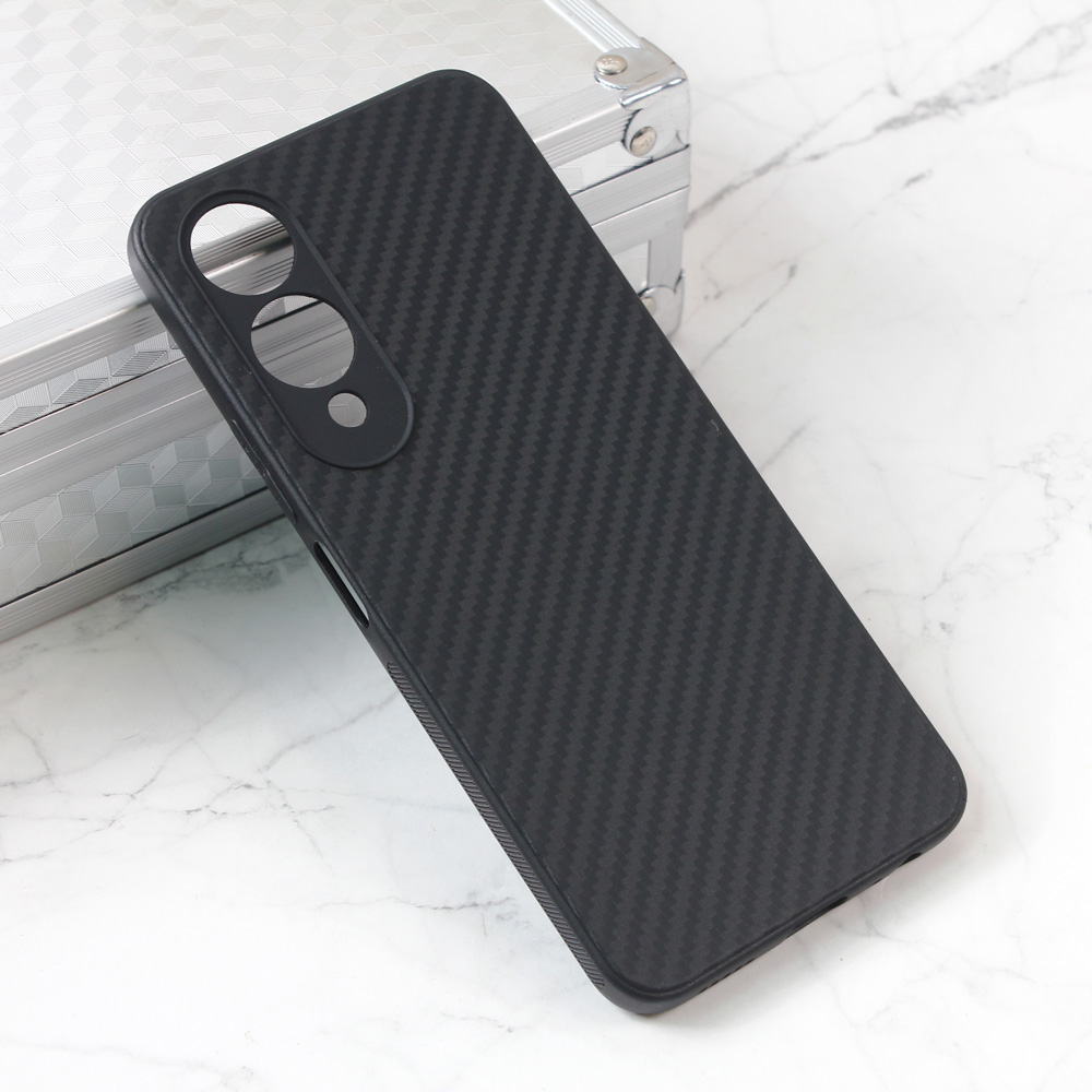 Torbica Carbon fiber za Vivo Y17s crna