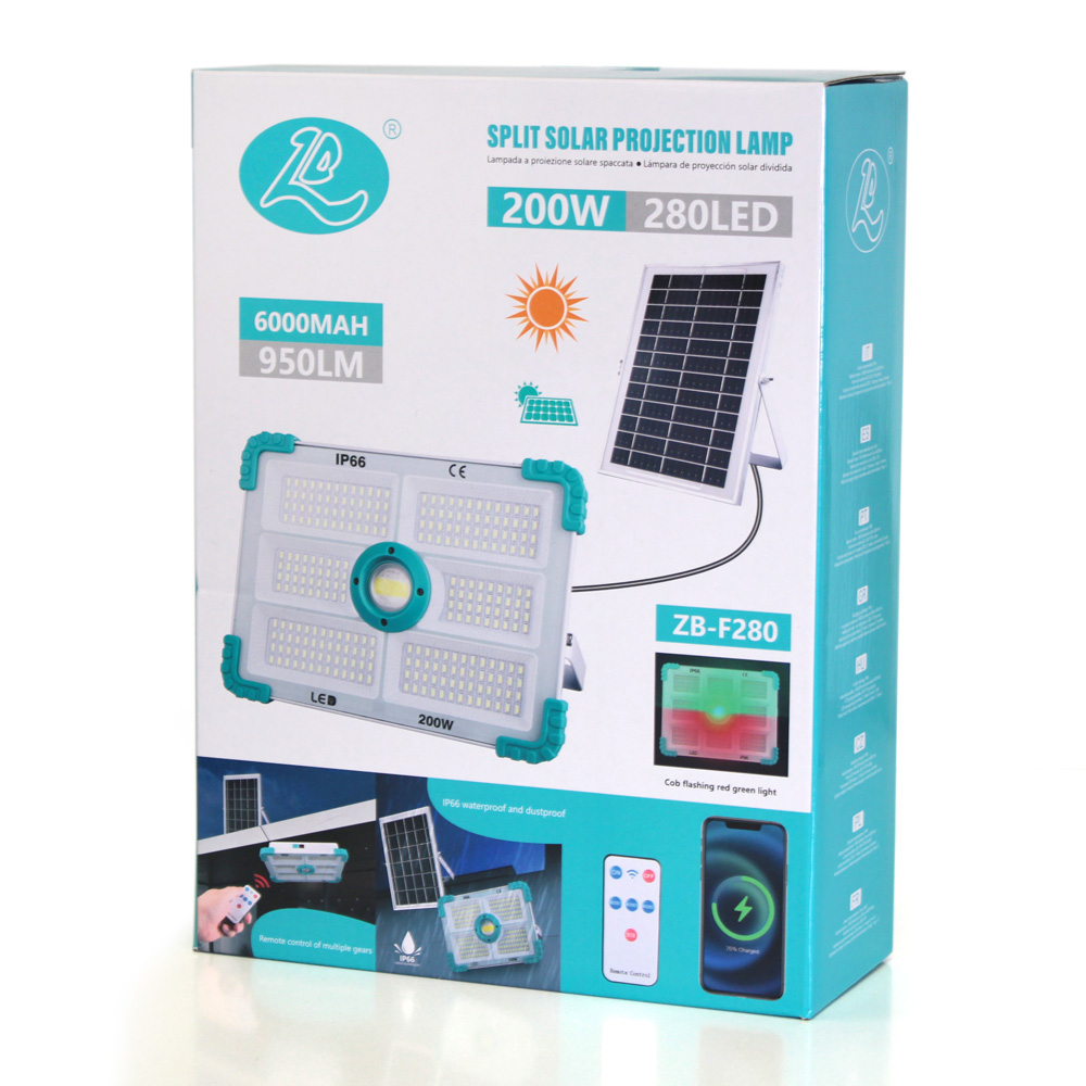 Solarna sijalica (280 LED) sa daljinskim upravljacem