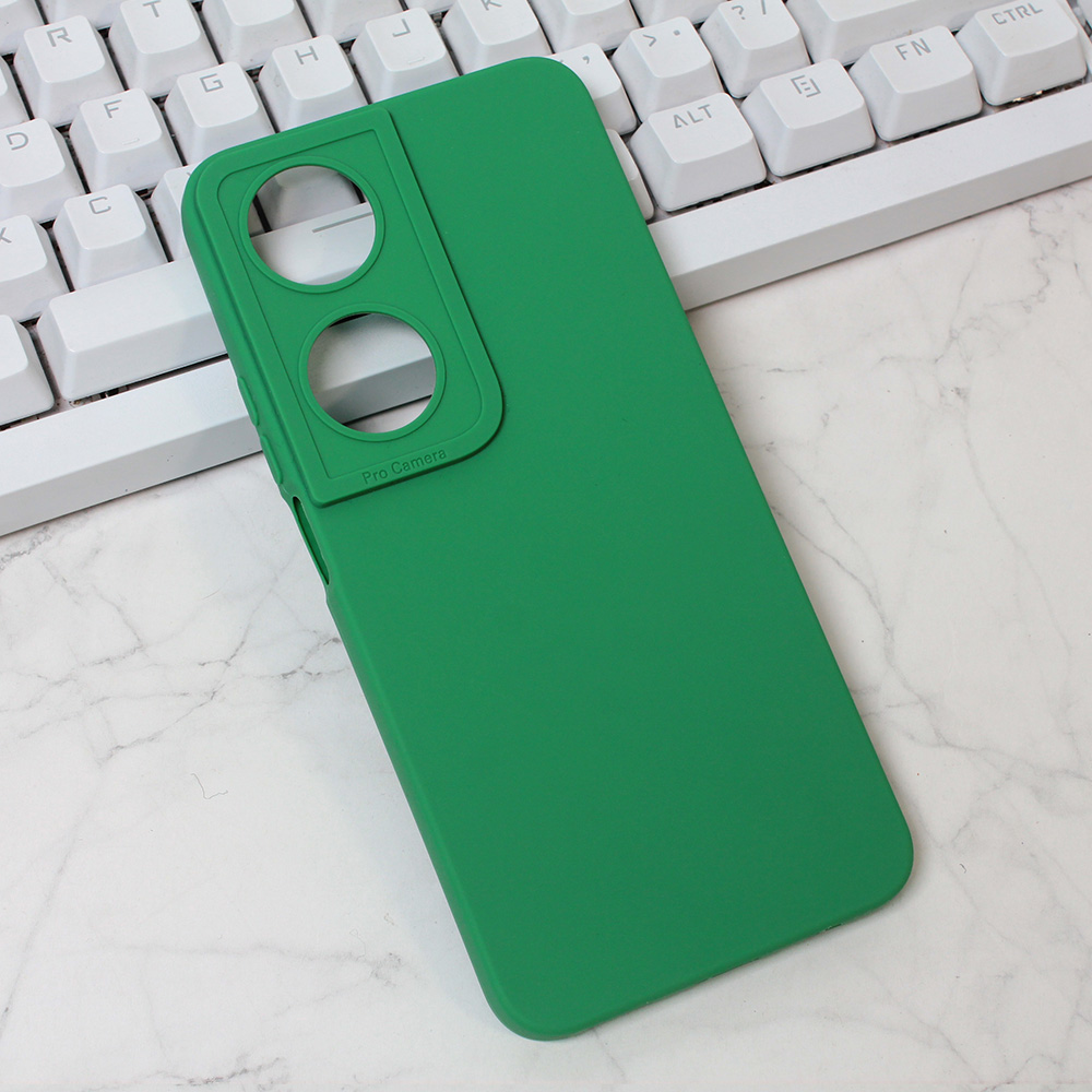 Torbica Silikon Pro Camera za Honor X7b zelena