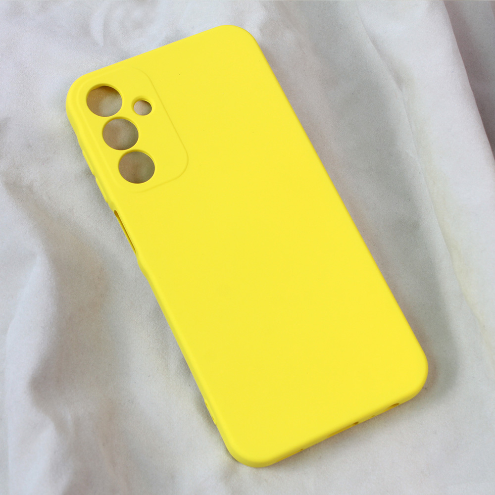 Torbica Teracell Soft Velvet za Samsung A156B Galaxy A15 5G zuta