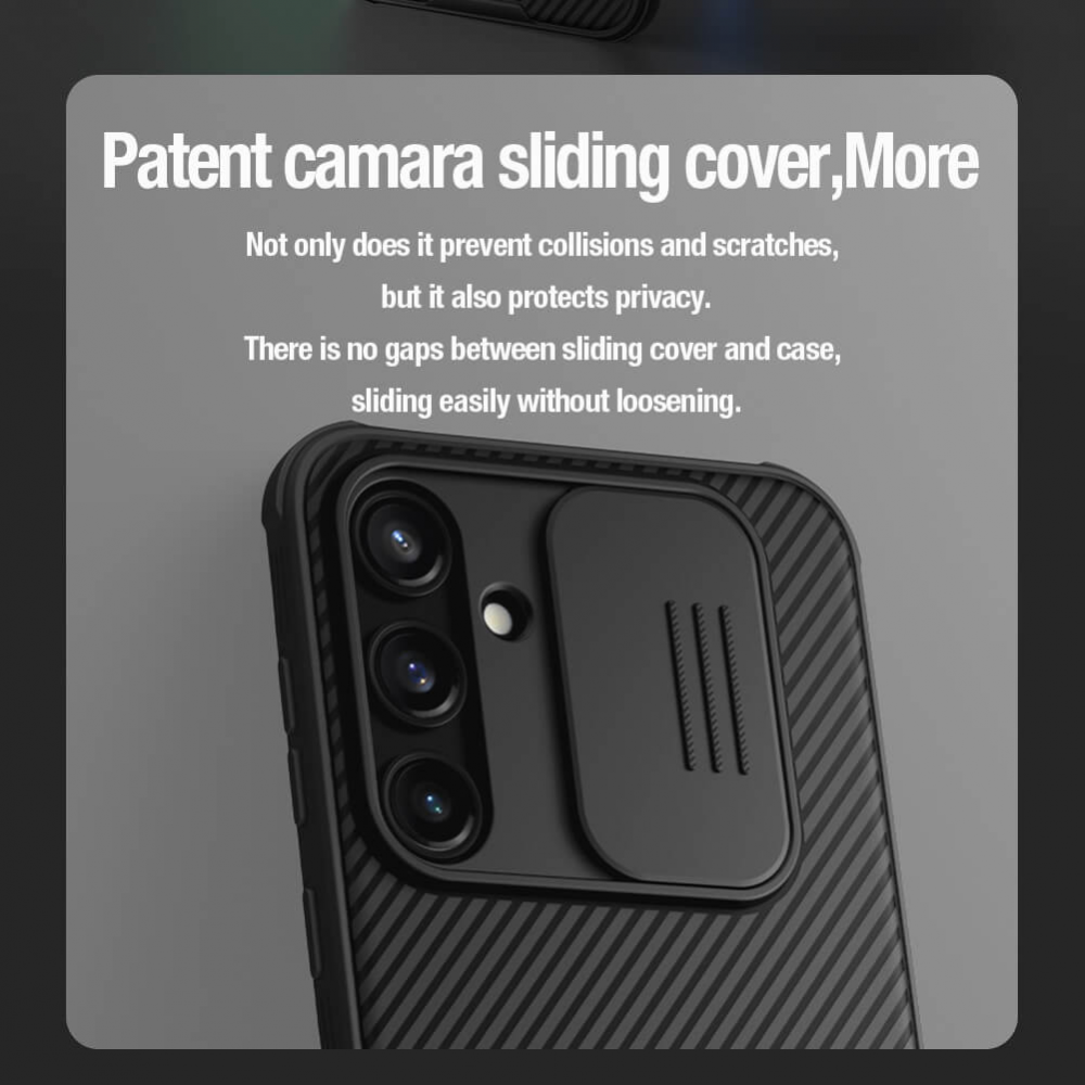 Torbica Nillkin CamShield Pro za Samsung A356B Galaxy A35 5G crna