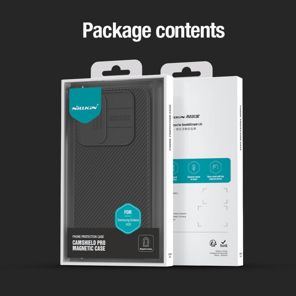 Torbica Nillkin CamShield Pro za Samsung A356B Galaxy A35 5G crna