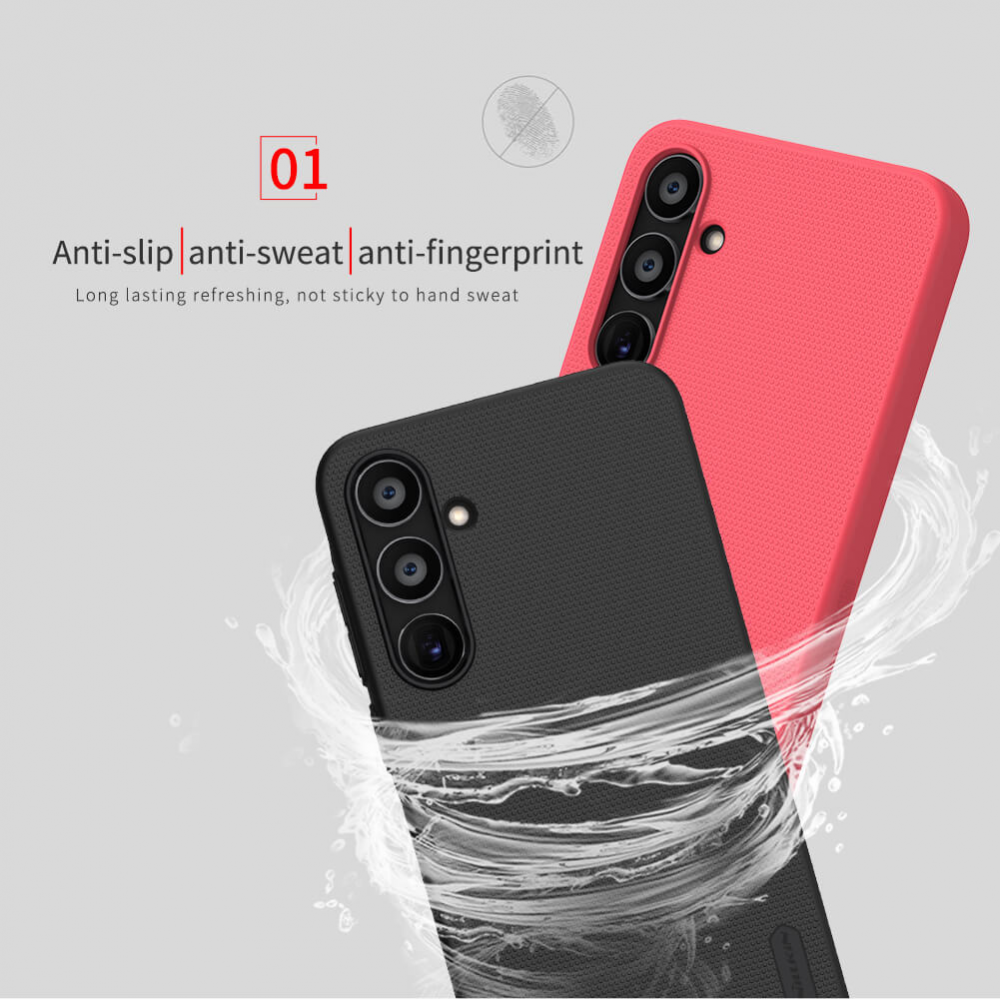 Torbica Nillkin Scrub za Samsung A356B Galaxy A35 5G crna