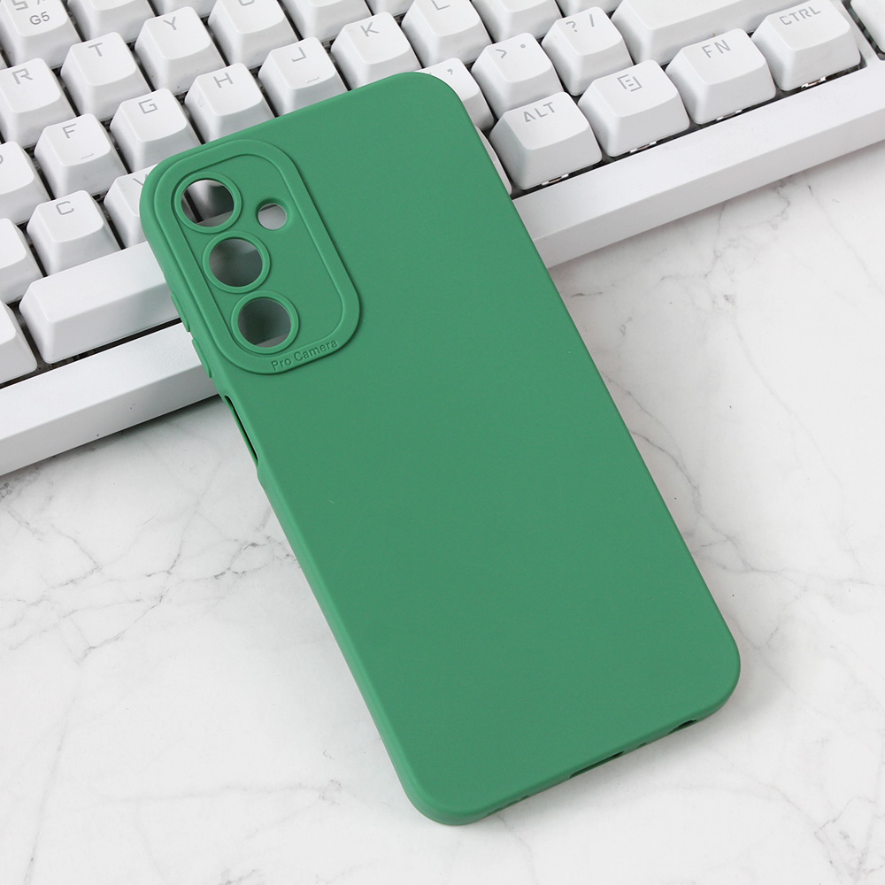 Torbica Silikon Pro Camera za Samsung A256B Galaxy A25 zelena