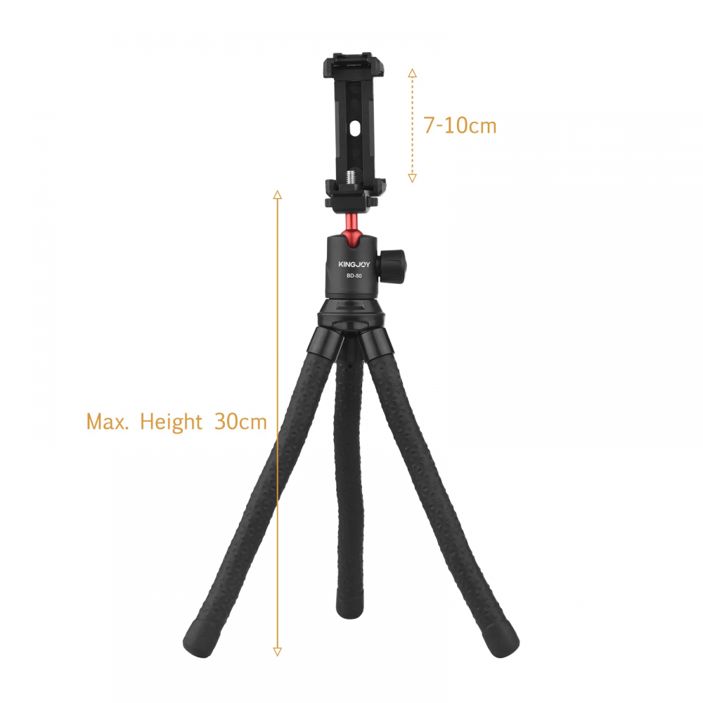 Fleksiblni tripod Kingjoy KT-660 + drzac za telefon