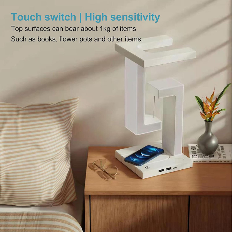 LED lampa + wireless punjac 10W