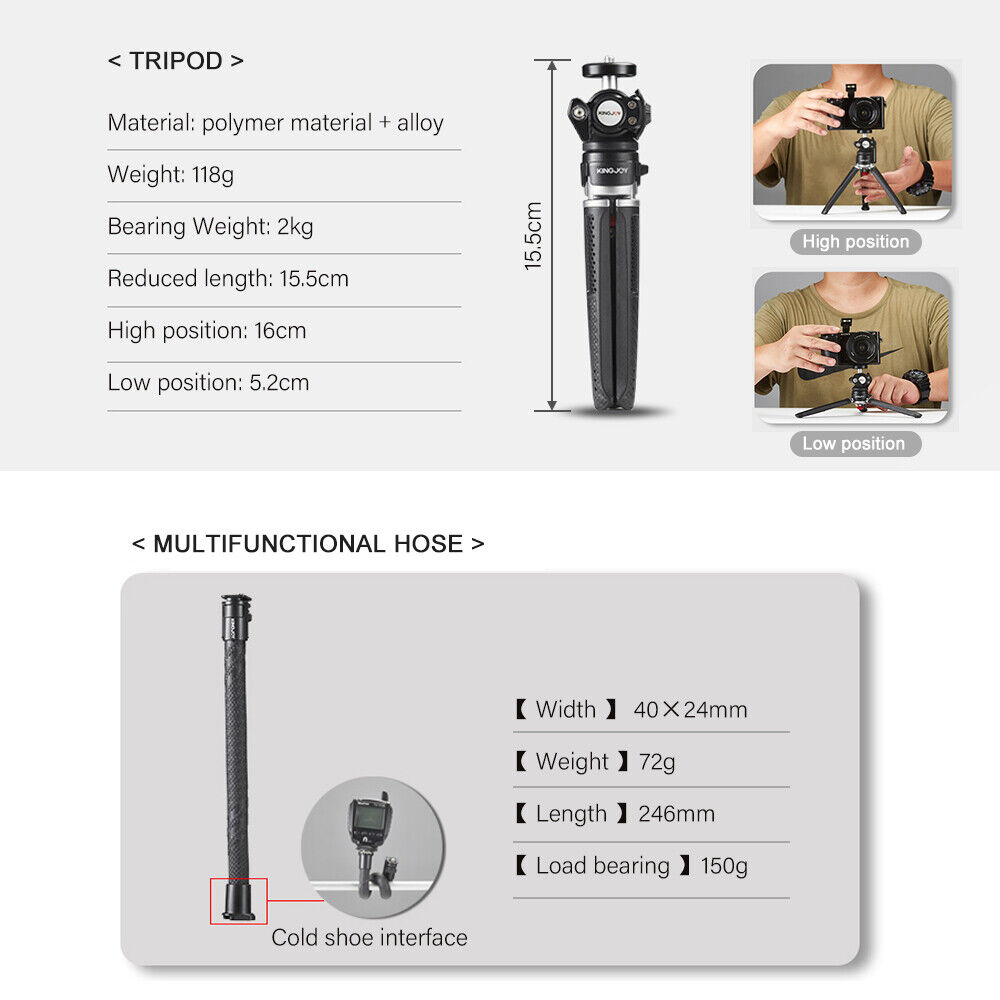 Mini tripod Kingjoy K2