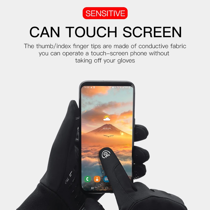 Rukavice za touch screen Kyncilor sive XL