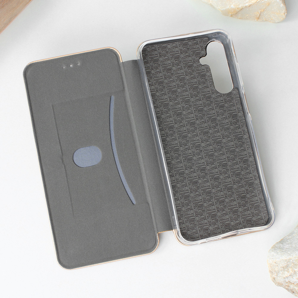 Torbica Teracell Flip Cover za Samsung A256B Galaxy A25 5G zlatna