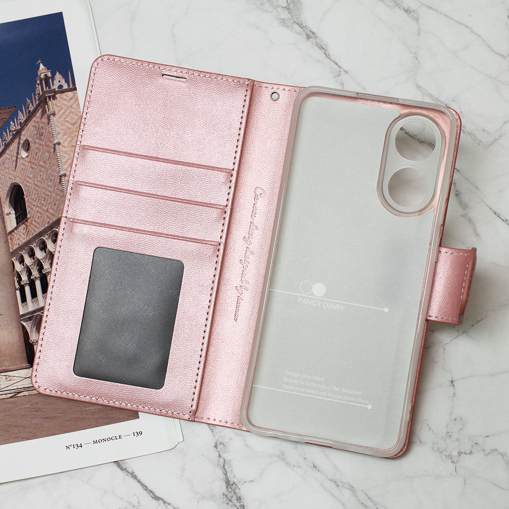 Torbica Hanman Canvas ORG za Oppo A78 4G roze