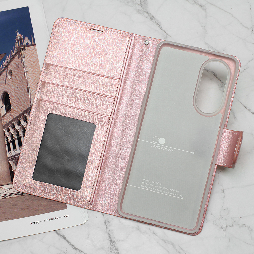 Torbica Hanman Canvas ORG za Oppo A98 roze