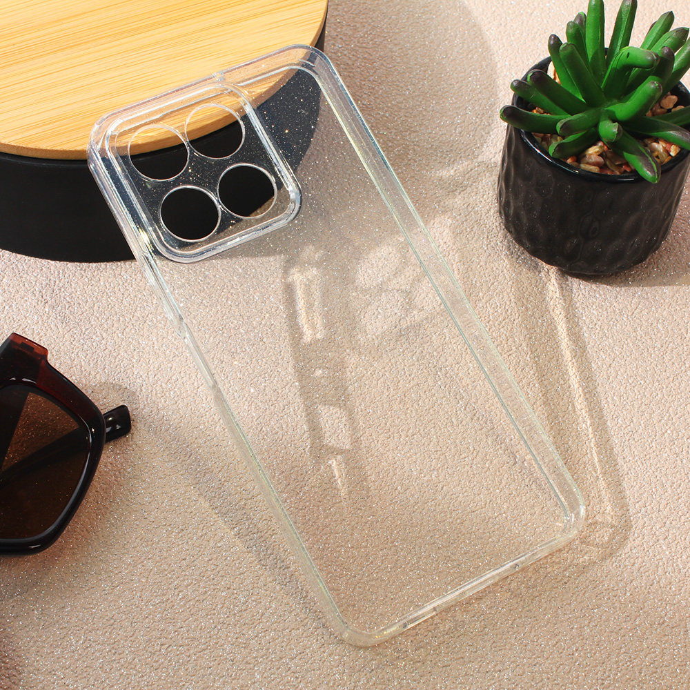 Torbica Sparkle Dust za Honor X6a transparent
