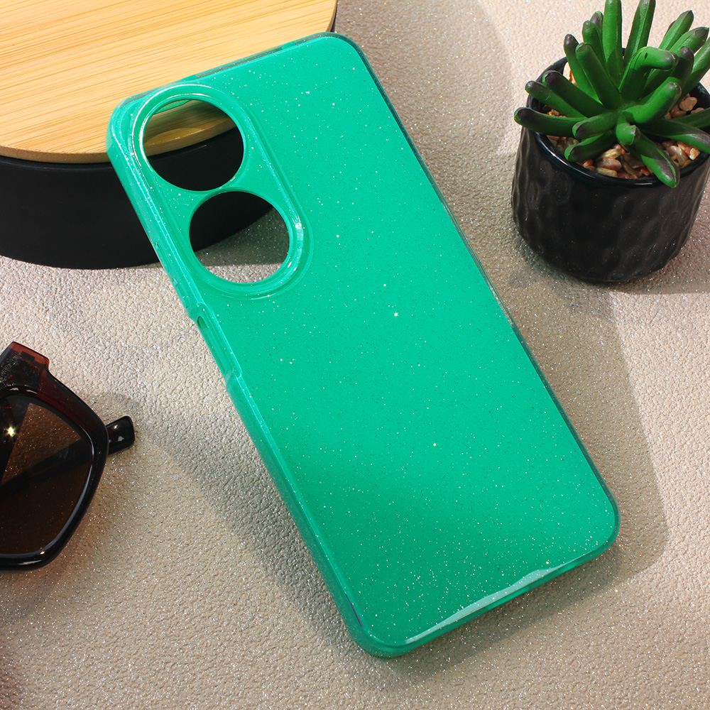 Torbica Sparkle Dust za Honor X7b zelena