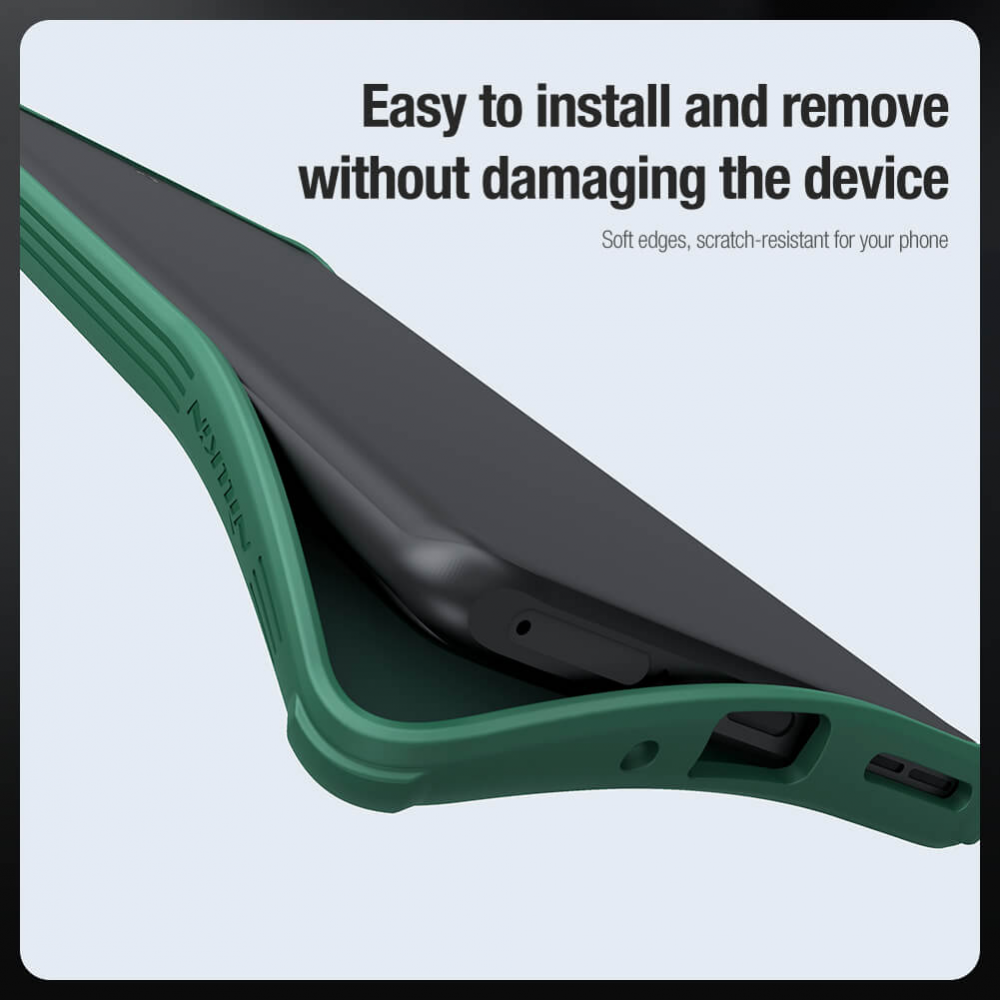 Torbica Nillkin CamShield Pro za Samsung A556B Galaxy A55 5G zelena
