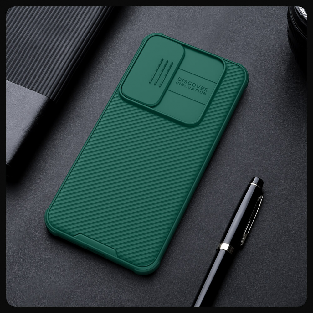 Torbica Nillkin CamShield Pro za Samsung A556B Galaxy A55 5G zelena
