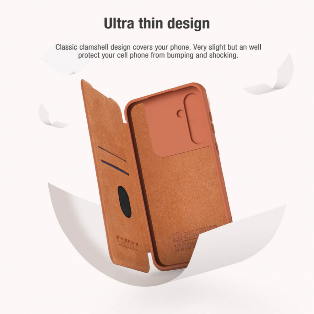 Torbica Nillkin Qin Pro za Samsung A556B Galaxy A55 5G crna
