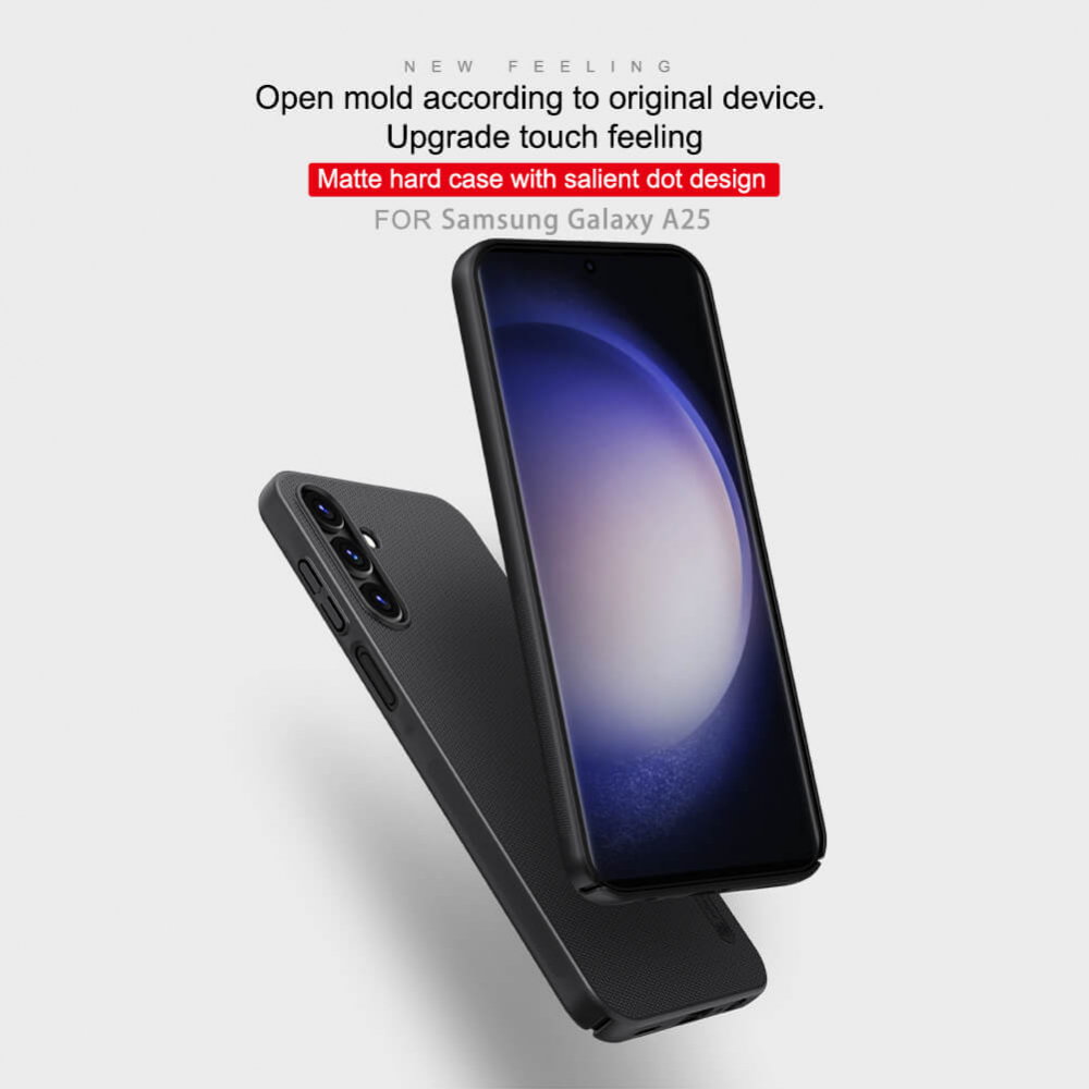 Torbica Nillkin Scrub za Samsung A256B Galaxy A25 5G crna