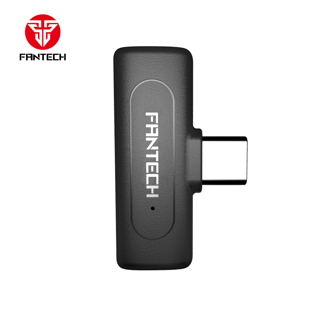 Mikrofon Wireless Fantech Lavalier Leviosa Air WMV11C (Single Mic) Type C crni