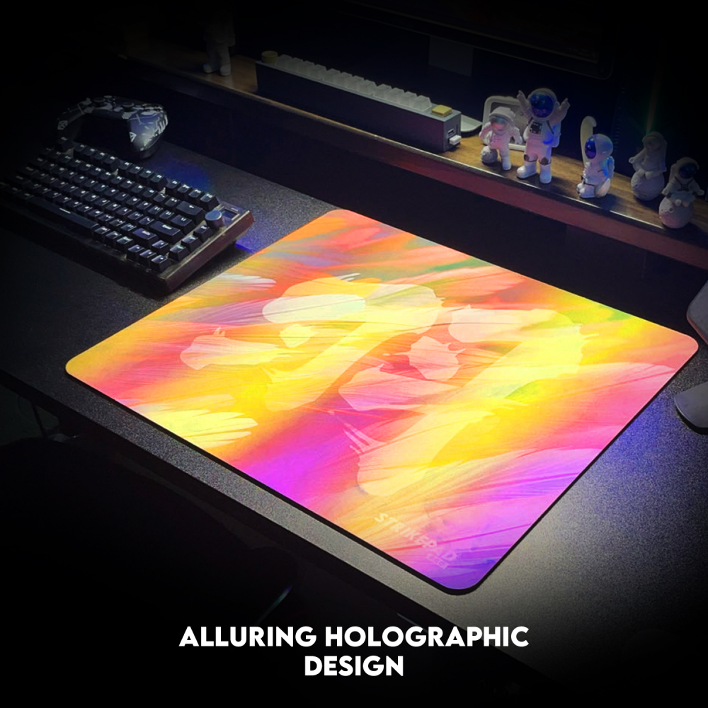 Podloga za mis Fantech MST491P Holographic Strikepad PRO crvena