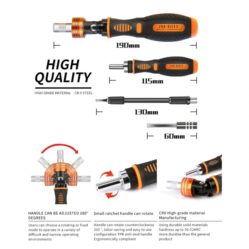 Set alata JAKEMY JM-6111, 69 u 1
