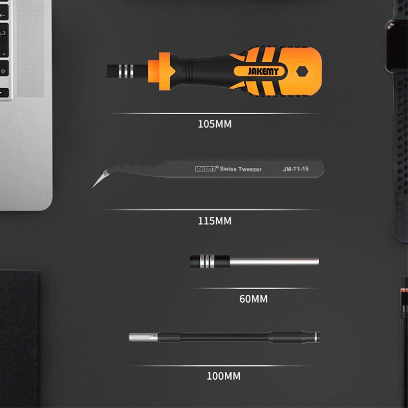 Set srafcigera JAKEMY JM-8159, 34 u 1