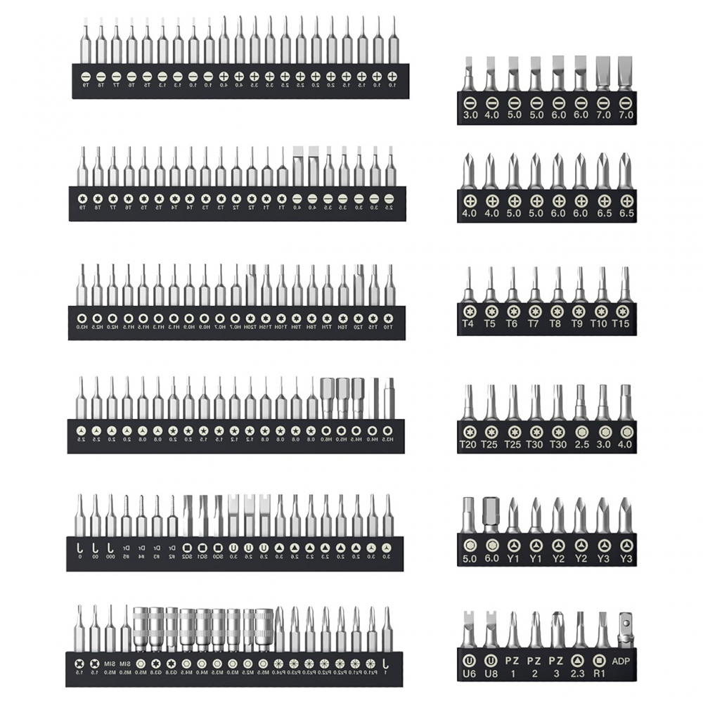 Set srafcigera JAKEMY YF-P13 PRO Tech, 201 u 1