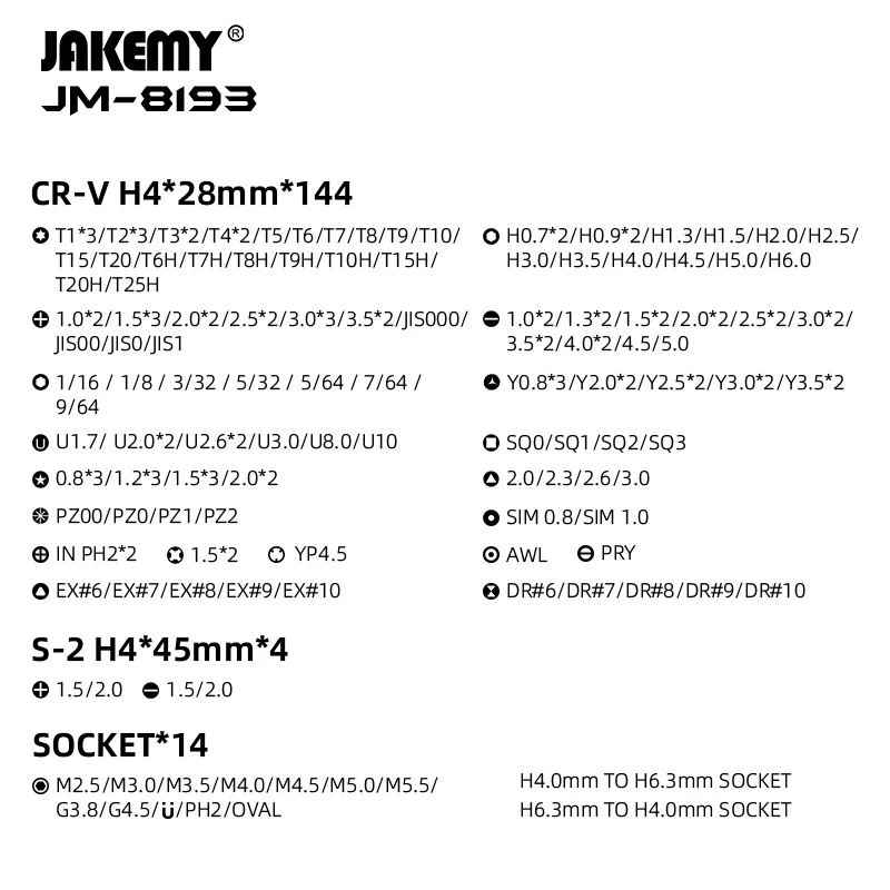 Elektricni srafciger JAKEMY JM-8193, 180 u1