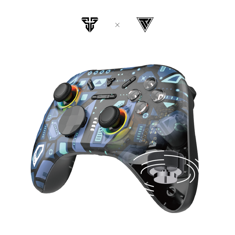 Joypad wireless Fantech WGP15 EOS PRO multiplatform RGB plavi
