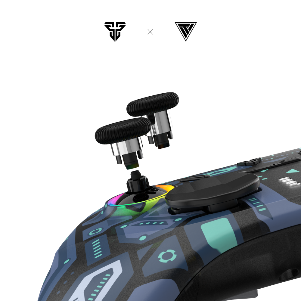 Joypad wireless Fantech WGP15 EOS PRO multiplatform RGB plavi