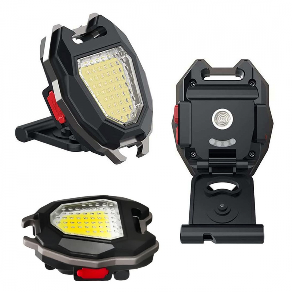 LED lampa privezak, otvarac za flase sa upaljacem, crna