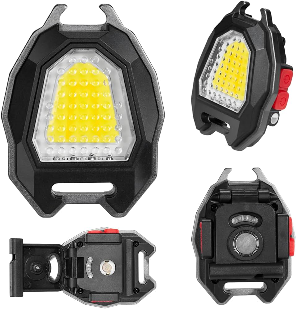 LED lampa privezak, otvarac za flase sa upaljacem, crna