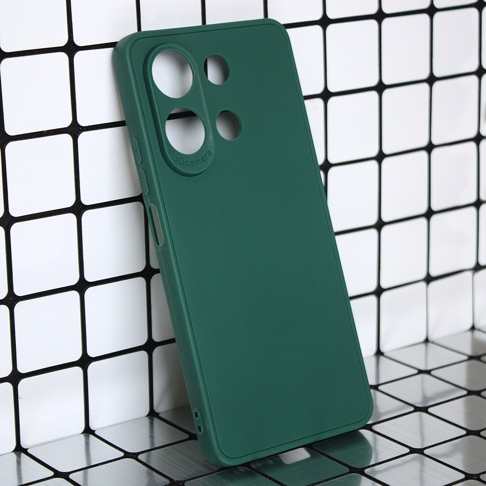 Torbica 3D Camera za Xiaomi Redmi Note 13 4G (EU) tamno zelena