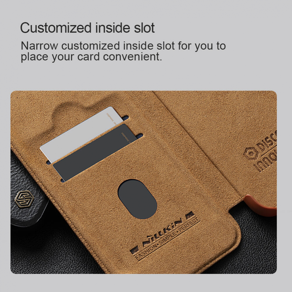 Torbica Nillkin Qin Prop za Samsung S928B Galaxy S24 Ultra crna