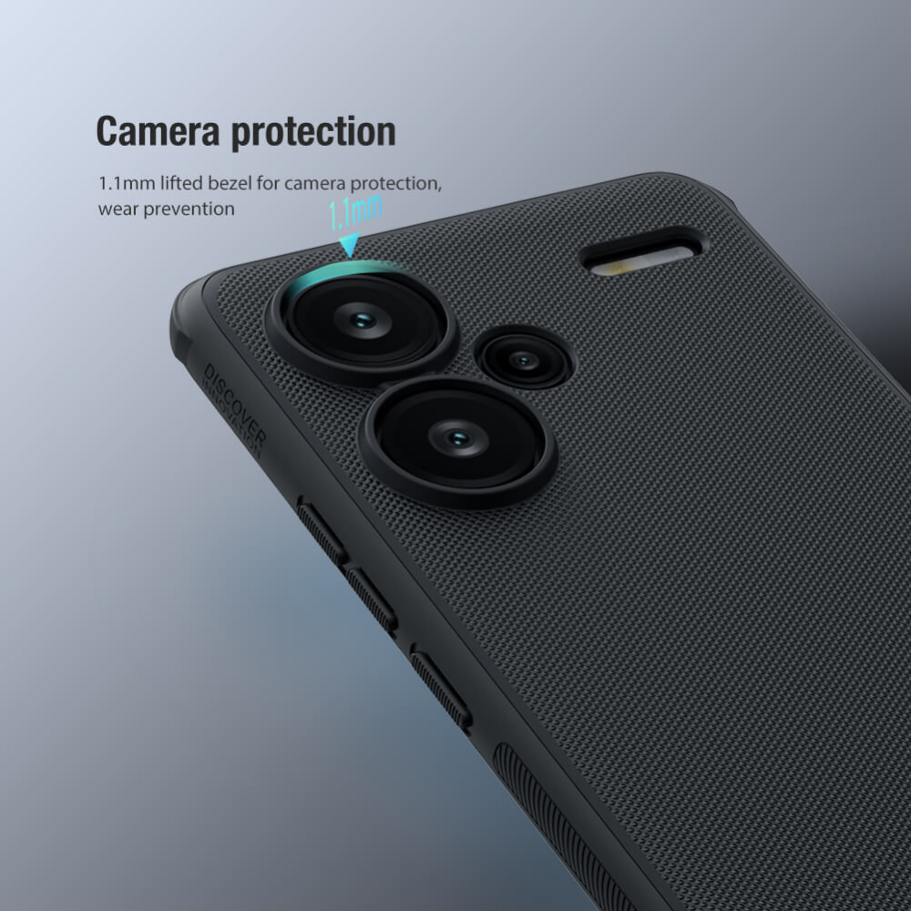 Torbica Nillkin Scrub Pro za Xiaomi Redmi Note 13 Pro Plus crna