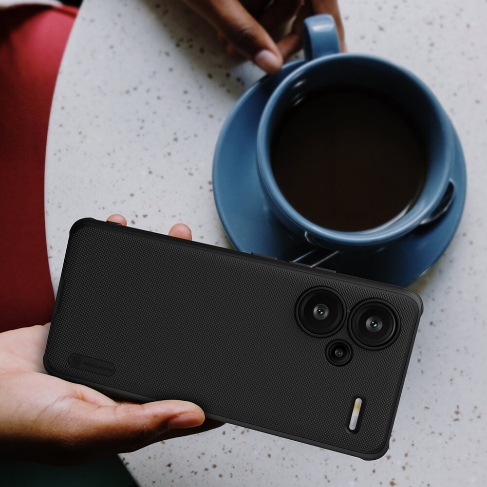 Torbica Nillkin Scrub Pro za Xiaomi Redmi Note 13 Pro Plus crna