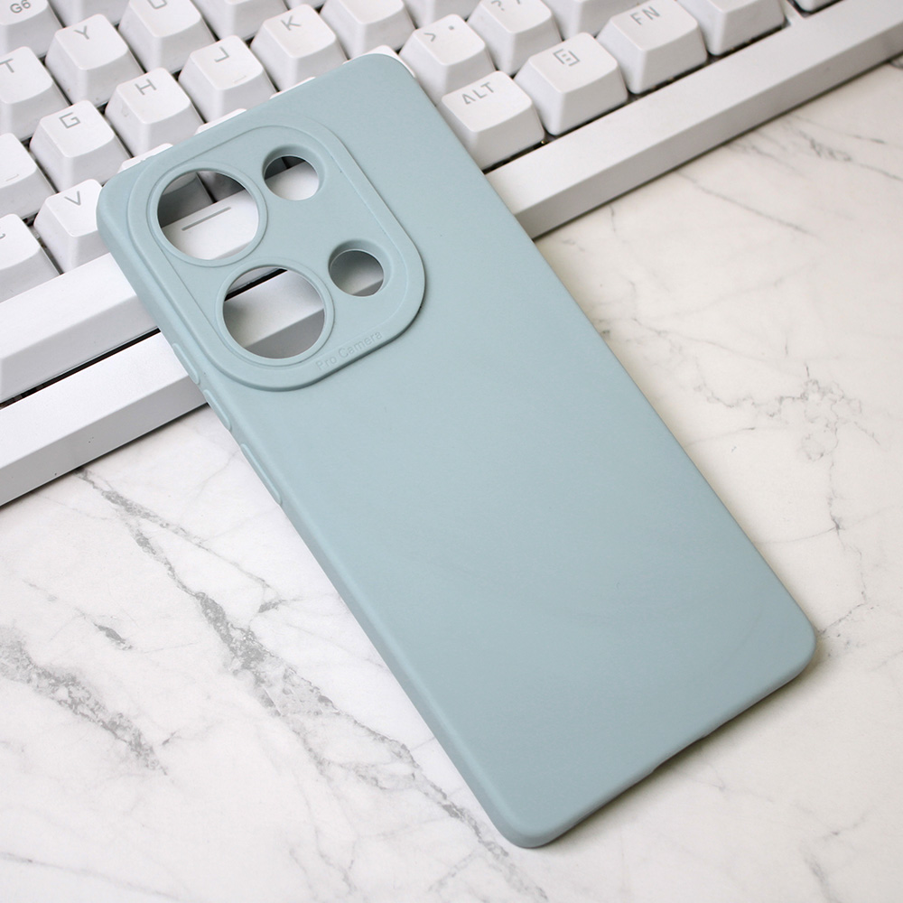 Torbica Silikon Pro Camera za Xiaomi Redmi Note 13 Pro 4G (EU) svetlo plava