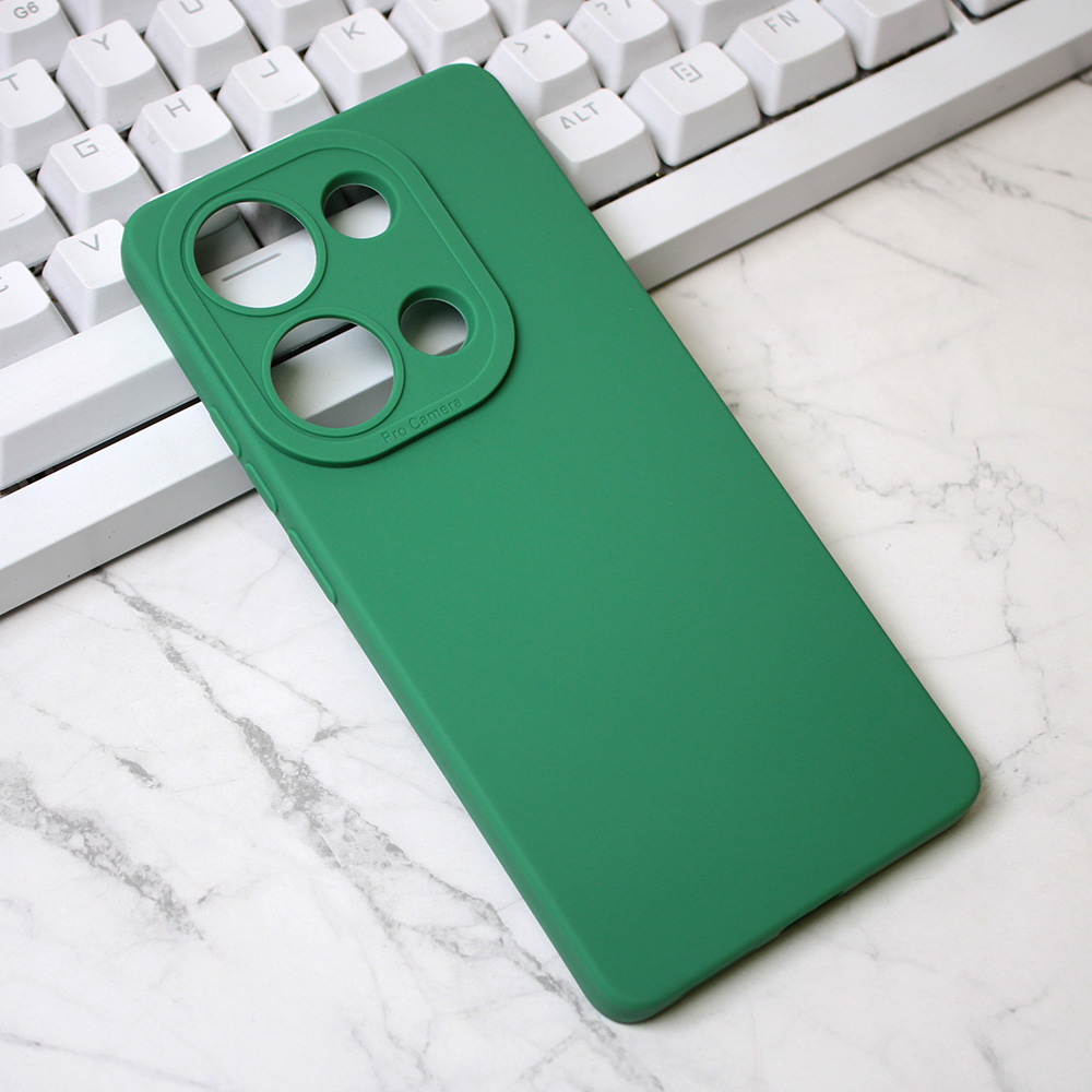 Torbica Silikon Pro Camera za Xiaomi Redmi Note 13 Pro 4G (EU) zelena