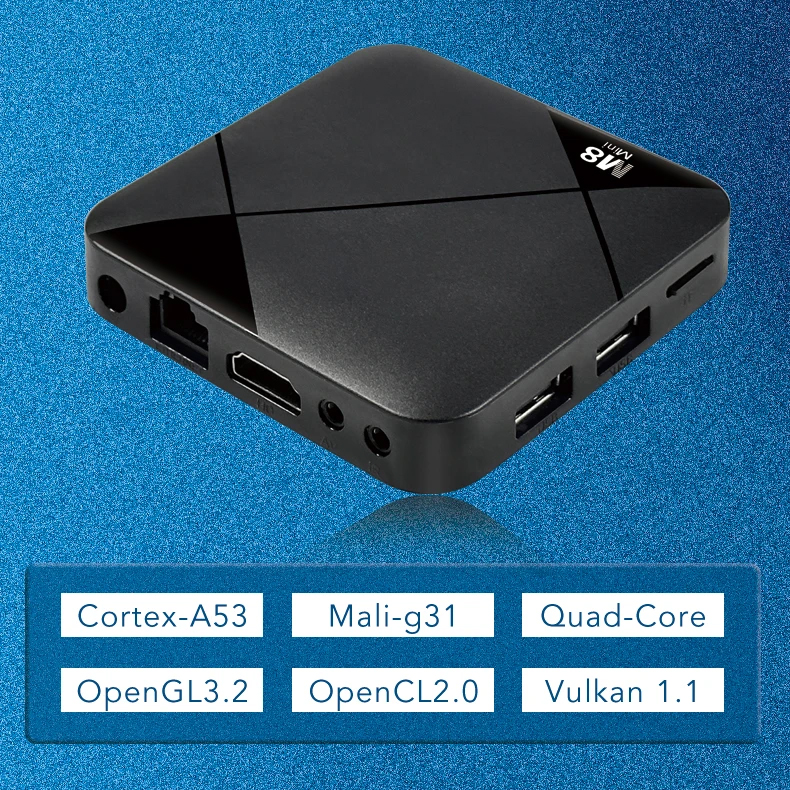 Android Smart TV GAME box M8 mini 2/16GB