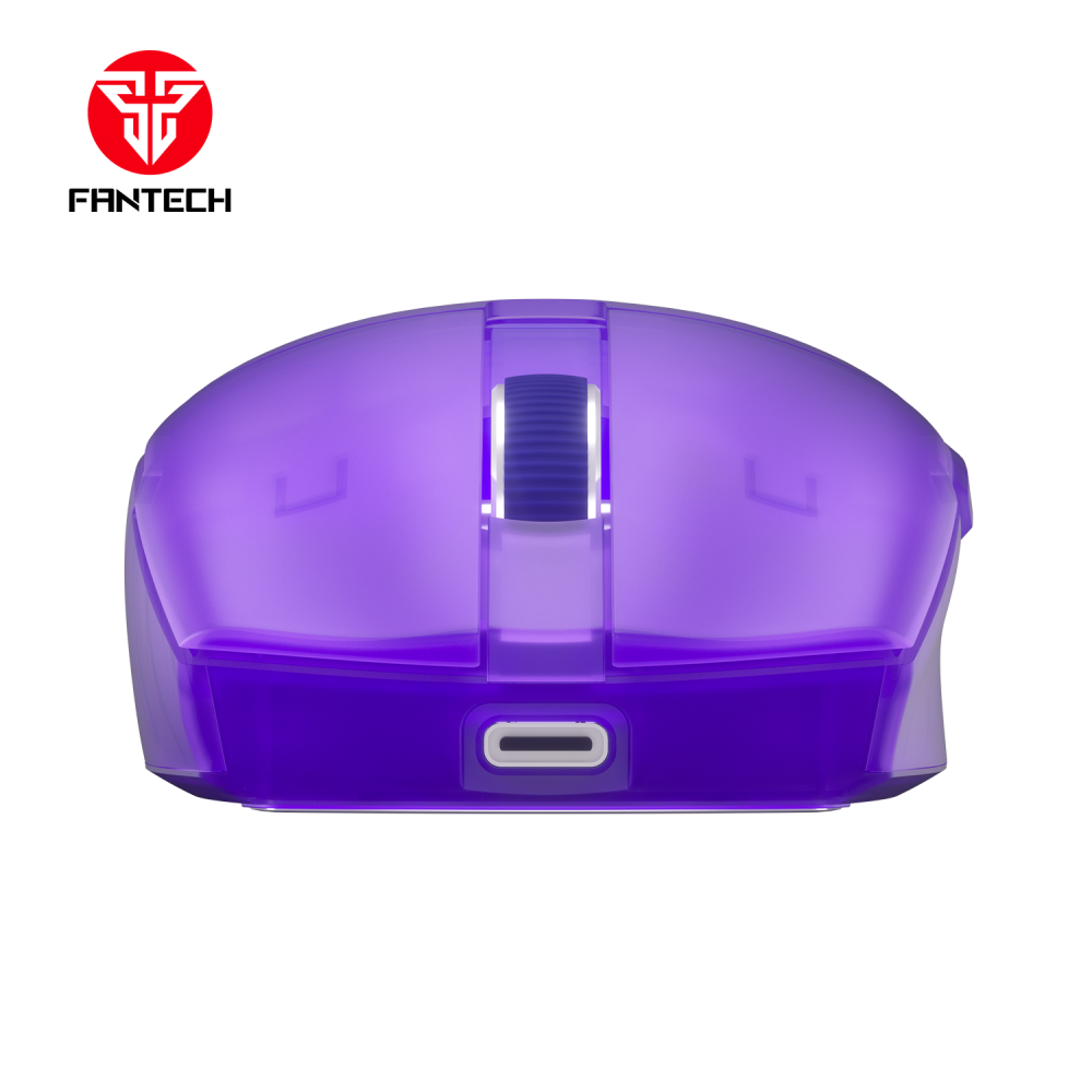 Mis Wireless Gaming Fantech XD7 Aria ljubicasti sa podlogom Fantech MP353 Agile ljubicasta