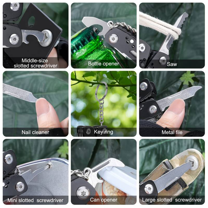 Privezak multifunkcionalna klesta siva