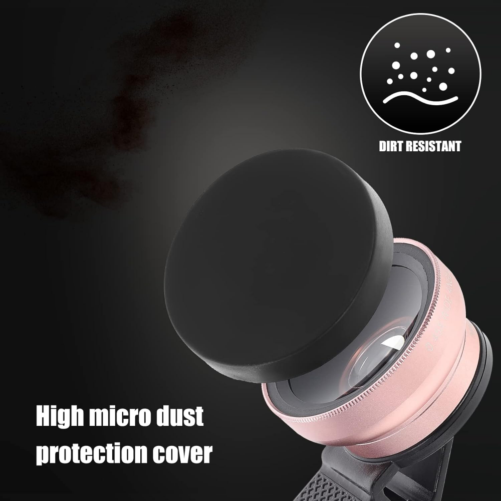 Objektiv za mobilni telefon univerzalni 37mm crni