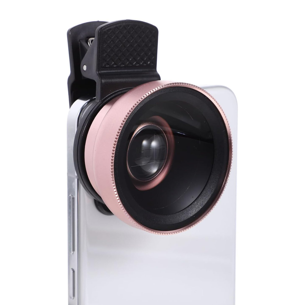 Objektiv za mobilni telefon univerzalni 37mm roze